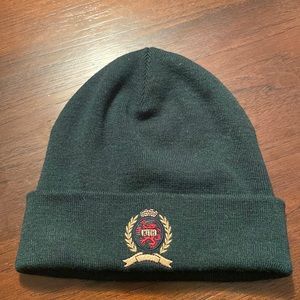 Tommy x kith green beanie